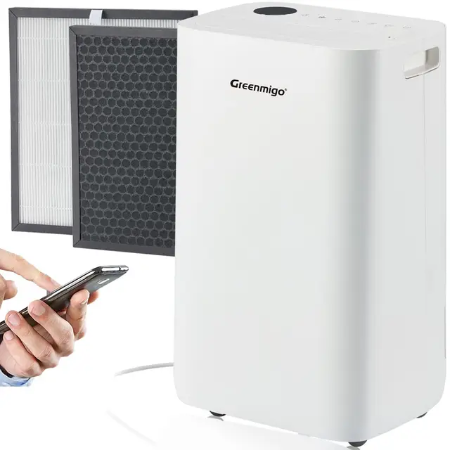 Greenmigo ALPHA-Q25 Pro WiFi Deshumidificador 25 L/24 h