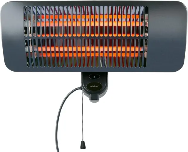 alpina calefactor infrarrojo colgante