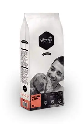Amity Pienso para Perros Adultos Salmón Premium 15 kg