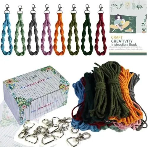 suo long kit macramé 8 piezas