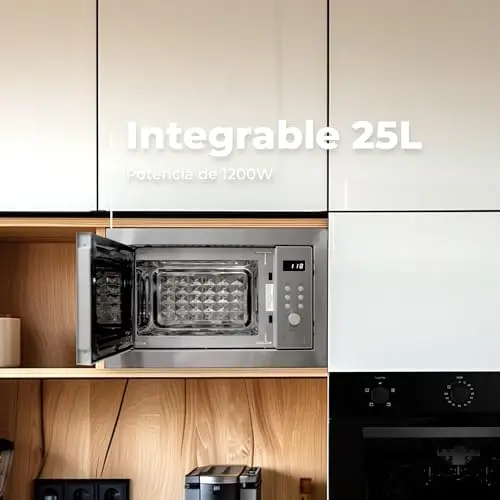 evvo mi35 black microondas integrable