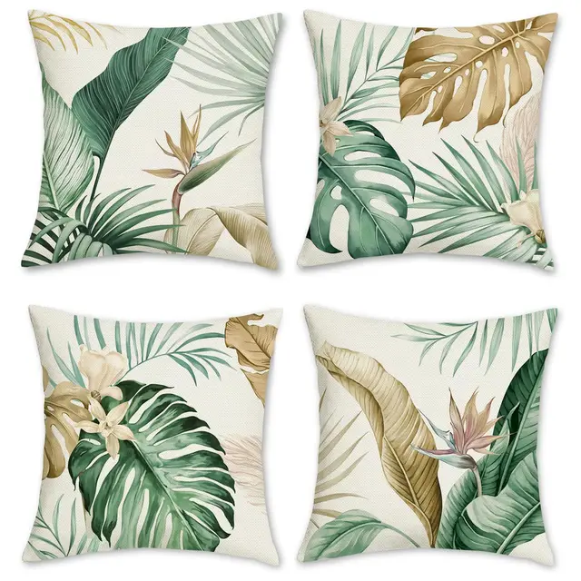 bonhause hojas tropicales 45x45 cm