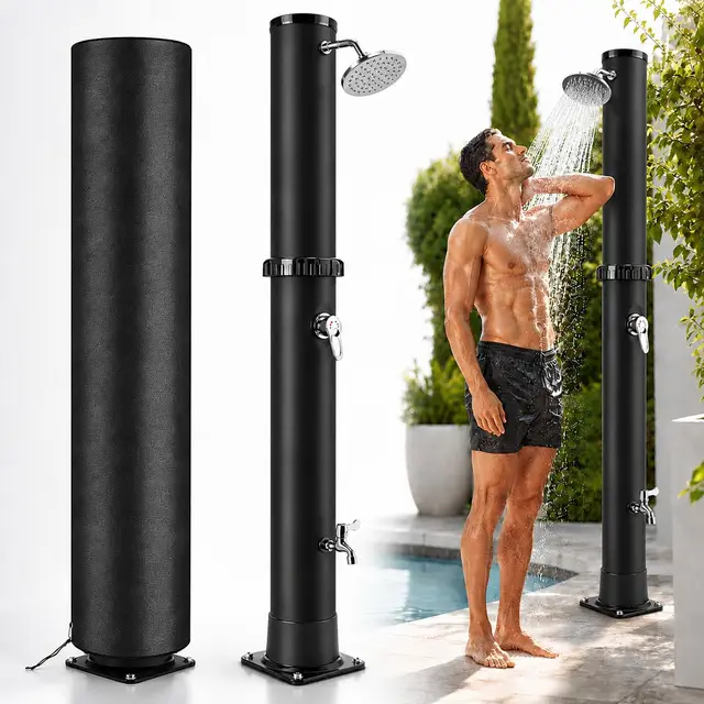 bsteciar ducha solar 35l exterior
