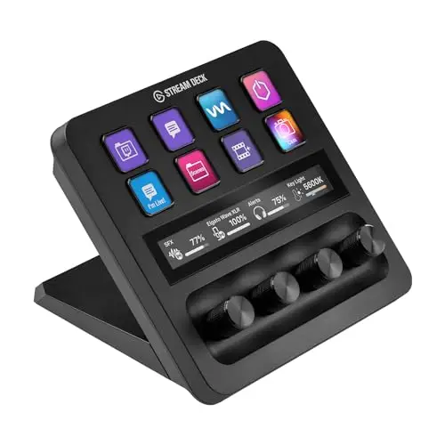 elgato stream deck + controlador