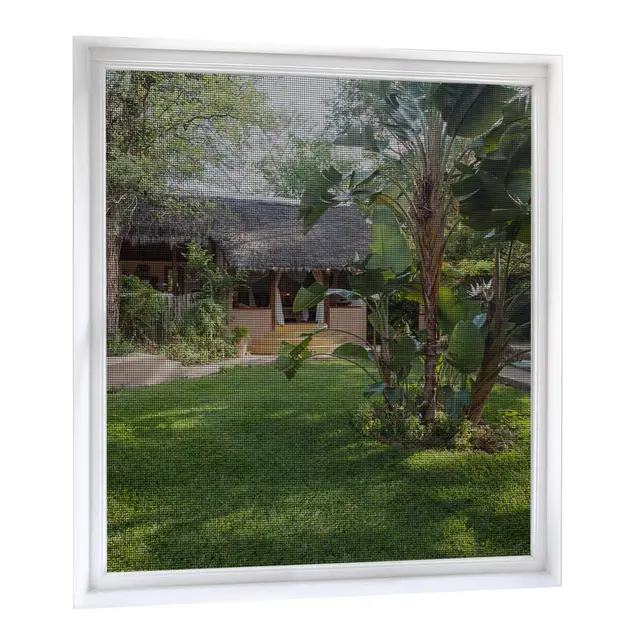 MYCARBON 2 Pcs Mosquitera para Ventana Autoadhesiva 150x180cm Negra Anti Insectos Cortable con Cuchillo
