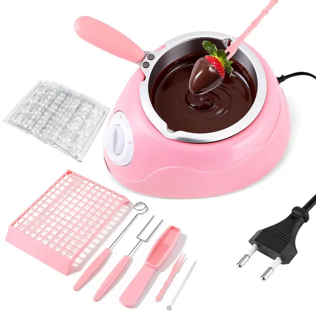natudeco olla chocolate eléctrica