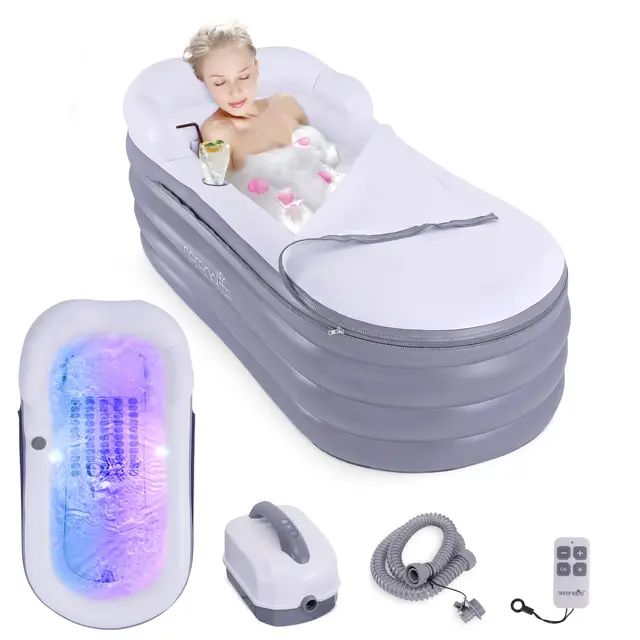 serenelife slspamt26fb bañera hinchable
