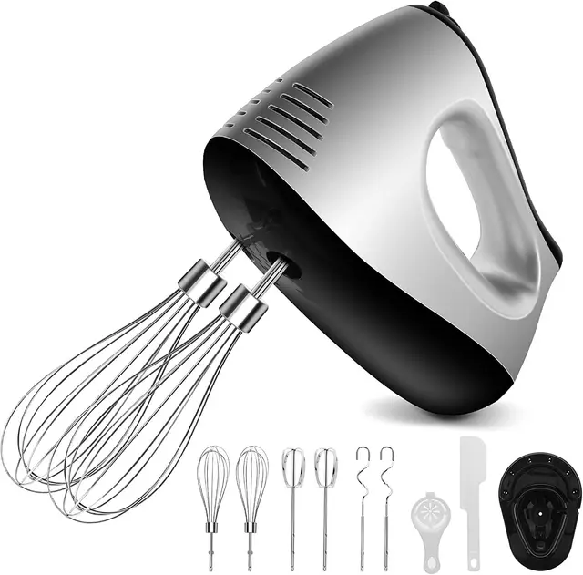 nwouiiay 07 batidora de varillas 500w