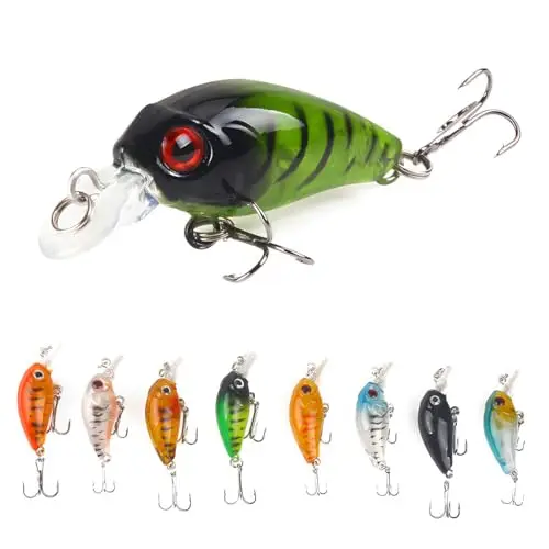 vjuysw set 8 señuelos spinning mar