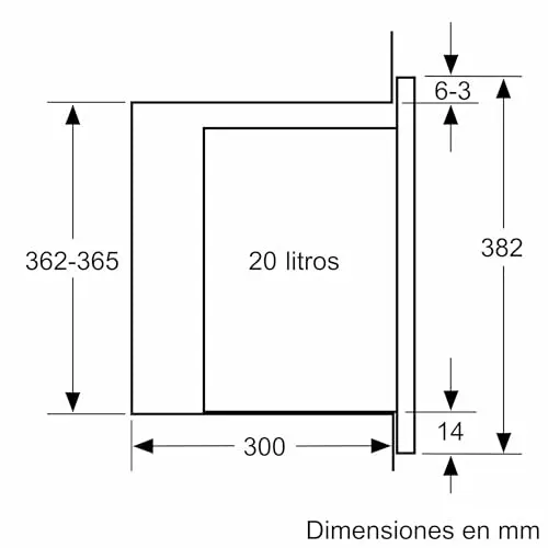 Balay - Microondas integrable, Control Comfort, Aqualisis, Cristal blanco, 3CG5172B2