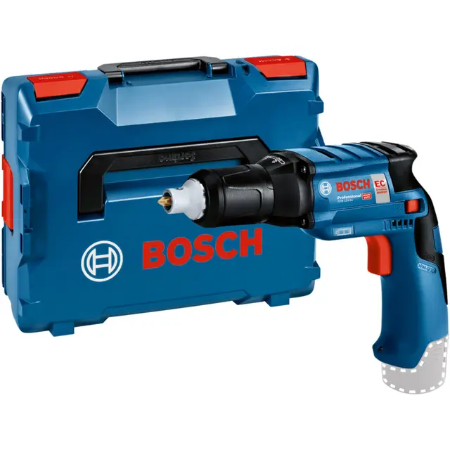 Bosch Professional 12V System atornillador para placa de yeso a batería GTB 12V-11 (par de apriete duro/blando: 11/3 Nm, incl. L-BOXX, sin batería/cargador)