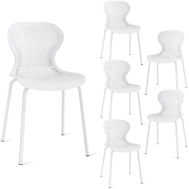 jijian s10 pack 6 sillas jardín