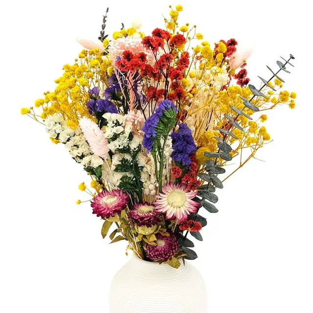 cawished 32 pcs flores secas naturales