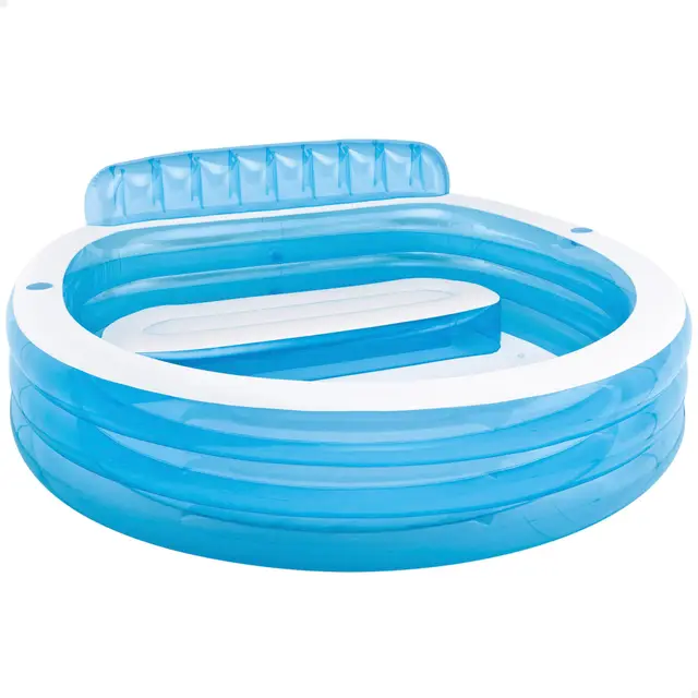 intex round up blue piscina hinchable