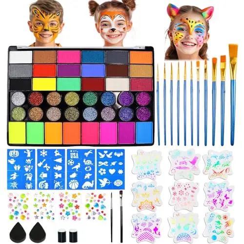 mctnct 42 colores pintacaras infantil