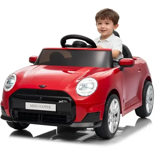 ZoomBuggy Mini Coche Eléctrico Infantil 12V Rojo
