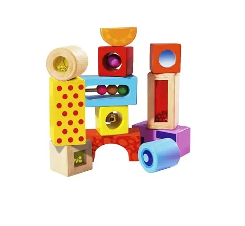 eichhorn bloques de madera con campana