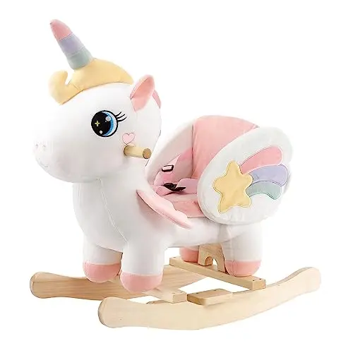 funlio caballo balancín unicornio bebé
