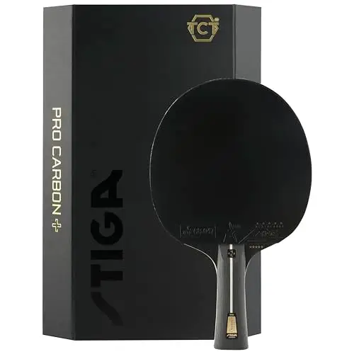 stiga pro carbon + pala ping pong