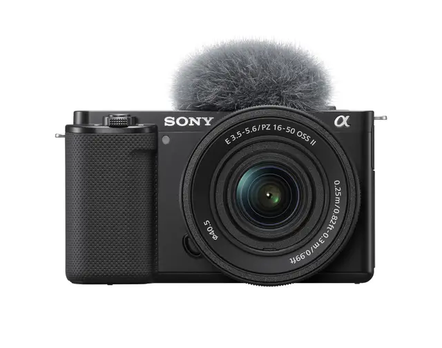 Sony Alpha ZV-E10K, Cámara vlog APS-C mirrorless de objetivo intercambiable y kit de objetivo power zoom 16-50 mm f/3.5-5.6 II (24 MP, vídeo 4K, Eye AF en tiempo real) ideal para vlogging, color negro