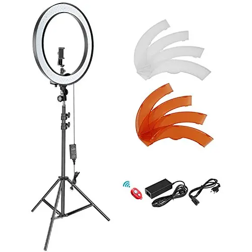 neewer rl-18 aro de luz led 45cm 58w