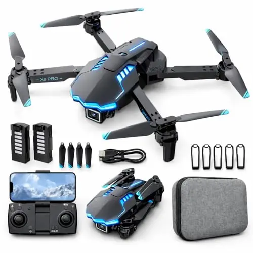 Rolytoy Vraijouet 1080P Drone con Cámara FPV para Niños