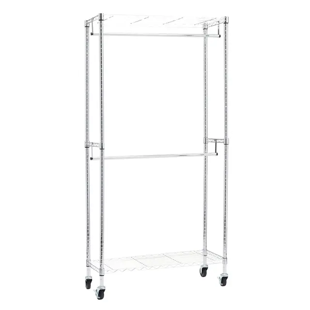 amazon basics perchero doble barra