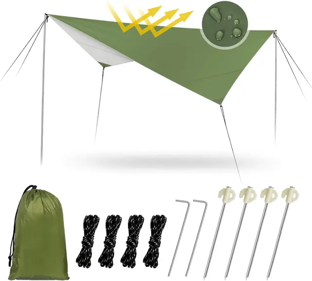 hossom toldo camping impermeable