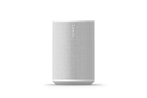 Sonos Era 100 | Altavoz Inteligente con Wi-Fi, Bluetooth, Compatible con Amazon Alexa - Blanco