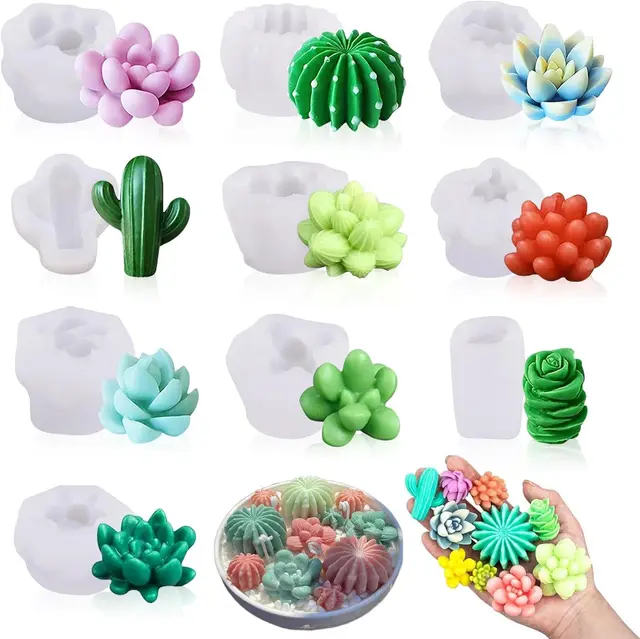ruiaqer gjmj-10 molde para velas (10
