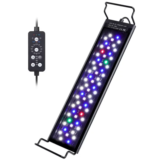 Hygger Luz LED Acuario Plantado 14 W 30-45 cm