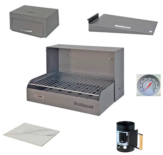 imex el zorro 71439 barbacoa wallbecue