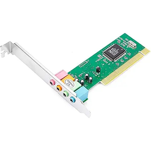 B34 PCI Tarjeta de sonido Tarjeta de sonido Audio Gameport 4 Canal 5.1 Dolby Digital Surround