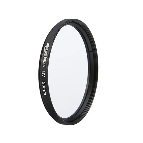 amazon basics filtro uv 58mm