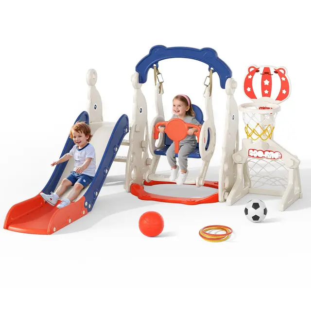 krovtoy tobogán infantil 11-en-1