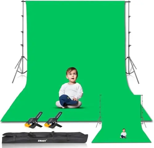 emart em-bs-1012g kit croma verde 2,6x3m