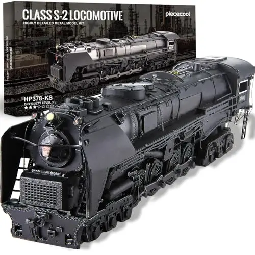 piececool hp378-ks tren de vapor st2 3d