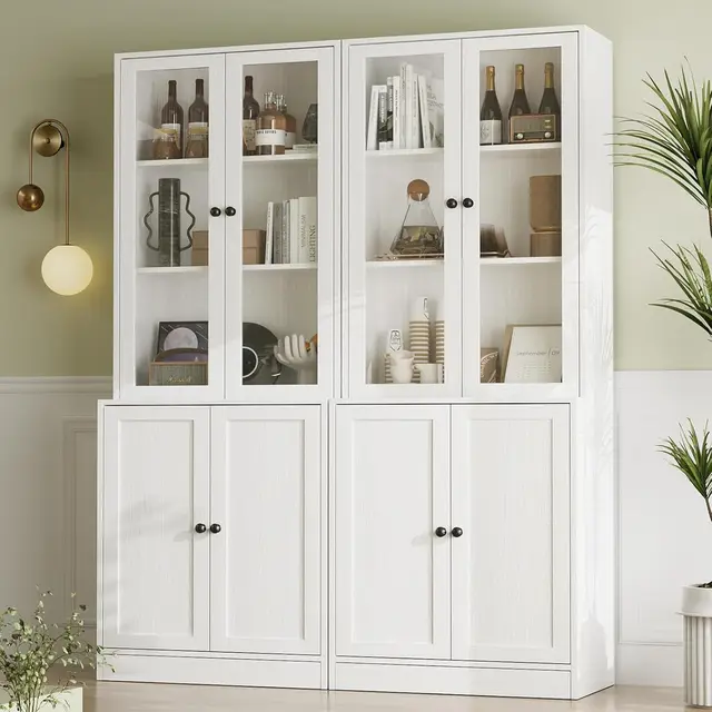 vowner xft aparador alto cristal 180 cm