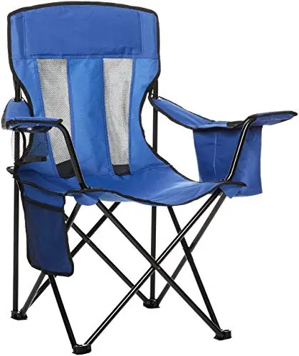 Amazon Basics - Silla de camping con enfriador