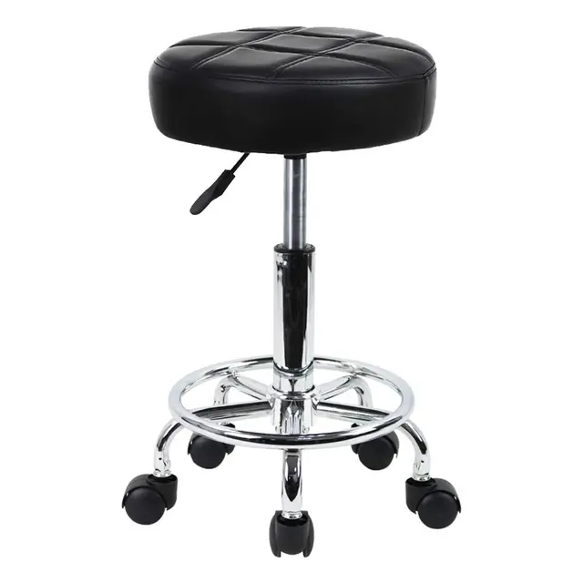 kktoner bbs0332 taburete giratorio negro