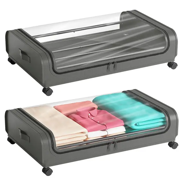 nicecastle cajas almacenaje bajo cama