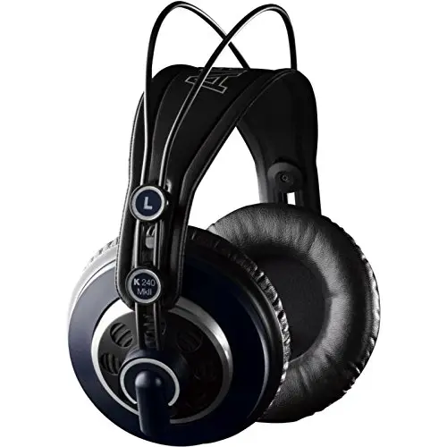 AKG K240 MKII Auriculares de Estudio circumaurales semiabiertos Profesionales