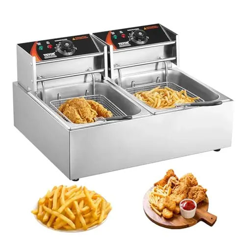 vevor freidora eléctrica comercial 2