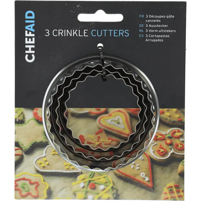 chef aid set cortadores de pasta metal