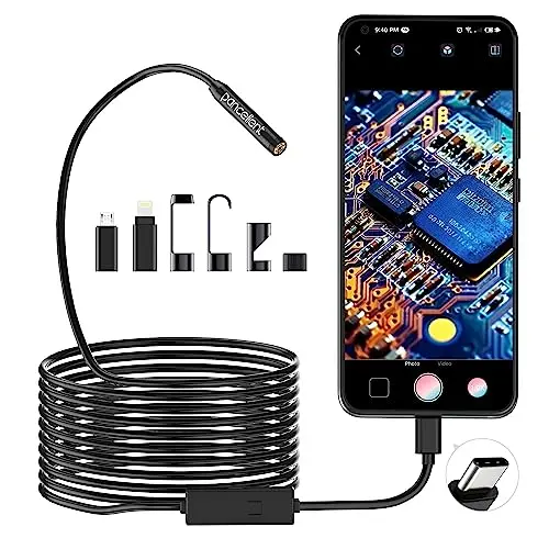 pancellent endoscopio 1920p usb-c