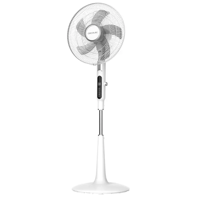 Cecotec Ventilador de Pie con Mando a Distancia EnergySilence 1600 Moskito. 65W, Función Repelente de Mosquitos, Temporizador, Control Táctil, Pantalla LED, 10 Velocidades y 3 Modos