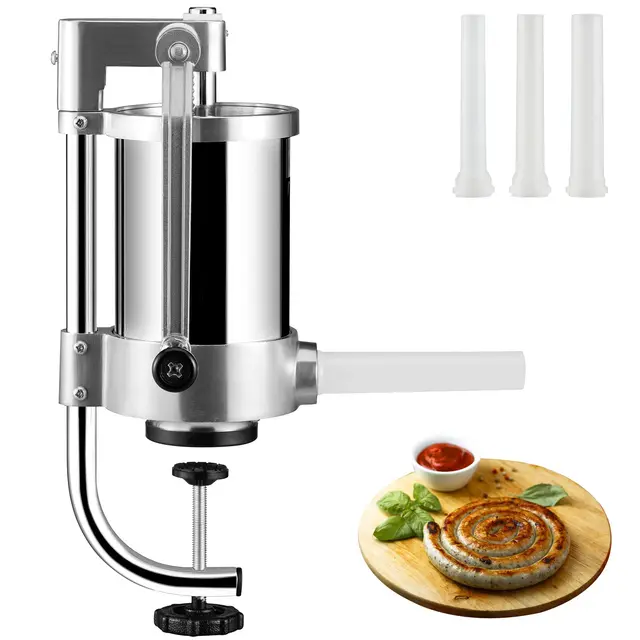 vevor embutidora manual salchichas 1.5l