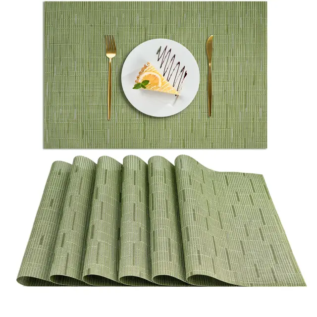 auauy manteles individuales pvc 30x45 6