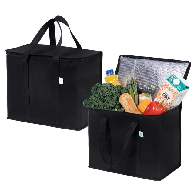 VENO Pack 2 Bolsas Térmicas Porta Alimentos Reutilizables