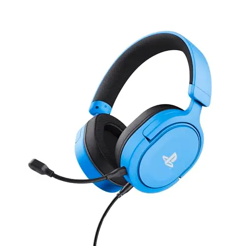 Trust GXT 498B Forta Auriculares Gaming PS5 Azul